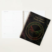 Donkere Marmer Stier Beer Trader Design Planner (Display)
