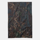 Donkere marmer theedoek (Verticaal)