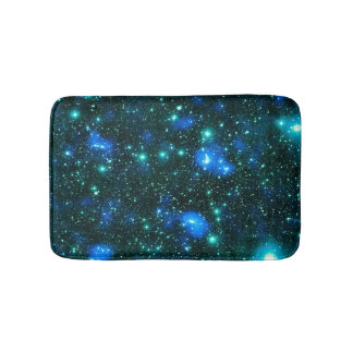 Donkere Materie Blauw Turquoise Badmat