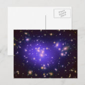Donkere materie in Galaxy Cluster Abell 1689 (Hubb Briefkaart (Voorkant / Achterkant)