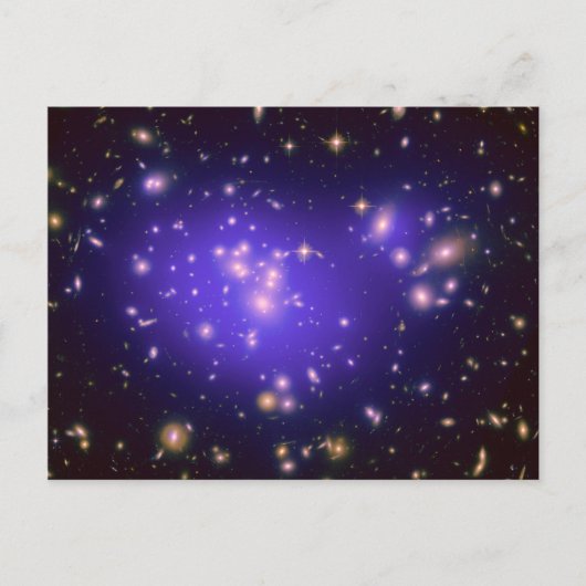 Donkere materie in Galaxy Cluster Abell 1689 (Hubb Briefkaart (Voorkant)