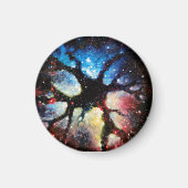 Donkere materie in het heelal magneet (Voorkant)