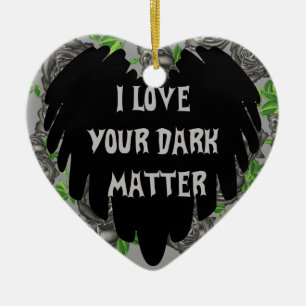 Donkere materie keramisch ornament