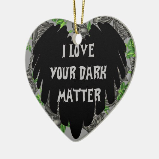 Donkere materie keramisch ornament (Links)