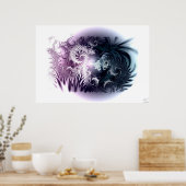 Donkere materie poster (Keuken)