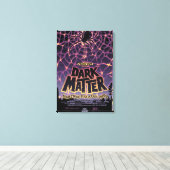 Donkere materie Poster. Canvas Afdruk (Insitu (Houten vloer))