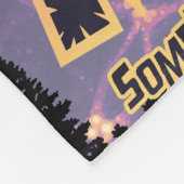 Donkere materie Poster. Fleece Deken (Hoek)