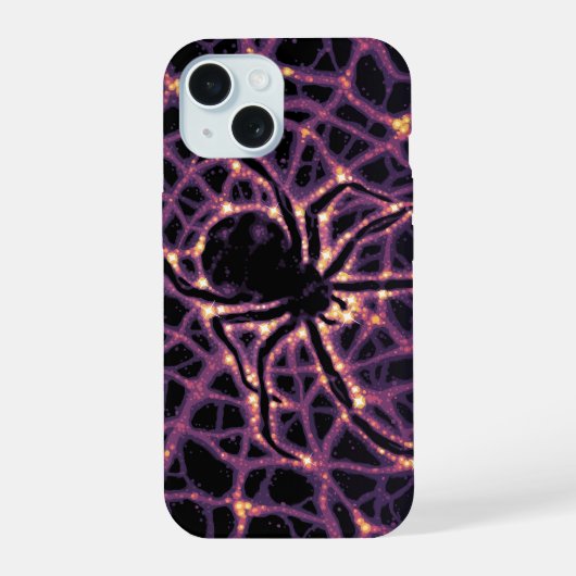 Donkere materie Poster. iPhone 15 Case (Achterkant)