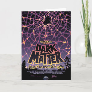 Donkere materie Poster. Kaart