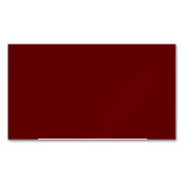 Donkere Mauve, Dull Paars, Ironstone Magnetisch Visitekaartje (Voorkant)