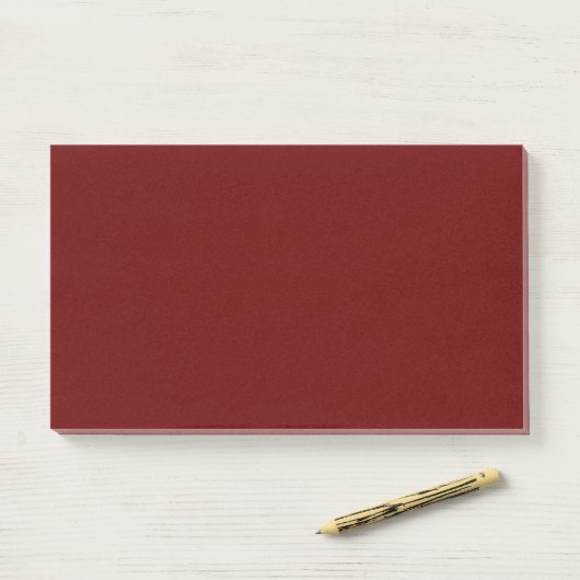 Donkere Mauve, Dull Paars, Ironstone Post-it® Notes (Op bureau)