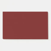 Donkere Mauve, Dull Paars, Ironstone Post-it® Notes (Voorkant)