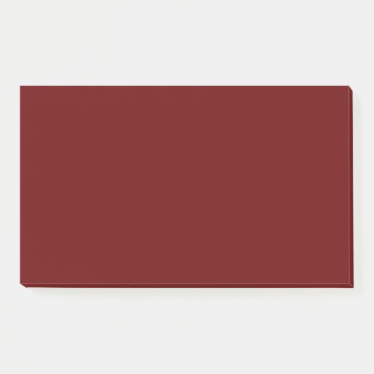 Donkere Mauve, Dull Paars, Ironstone Post-it® Notes (Voorkant)