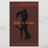 Donkere, meer of minder paren, schoenenspel Kaart  (Achterkant)