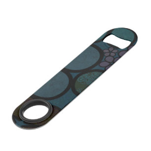 Donkere Meerkleurige Moderne Getextureerde Cirkel Speed Flessenopener