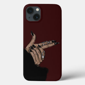 Donkere Meisje Handen Case-Mate iPhone Case