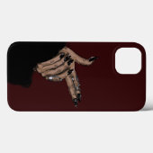 Donkere Meisje Handen Case-Mate iPhone Case (Achterkant (horizontaal))