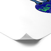Donkere meisjes bepalen de wereld poster (Hoek)