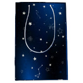 Donkere melkweg met sterren medium cadeauzakje (Voorkant)