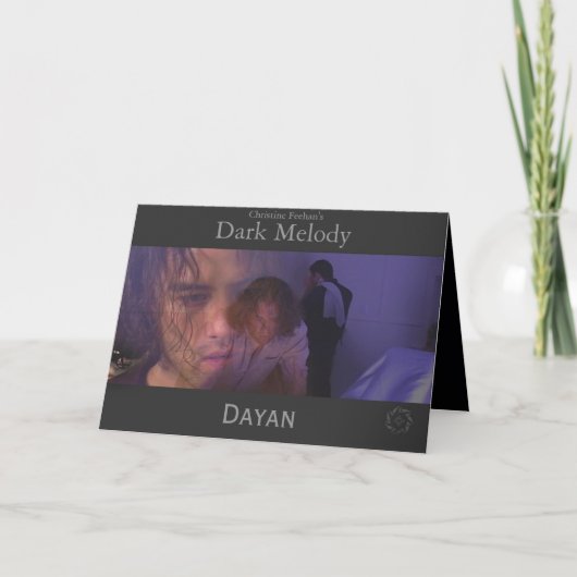 Donkere Melodiekaarten Kaart (Voorkant)