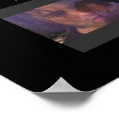 Donkere Melody met websites Poster (Hoek)