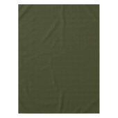 Donkere, met olijftextuur getextureerde tafellade tafelkleed (Voorkant)