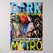 DONKERE METRO TEGENINFORMATIE POSTER (Voorkant)