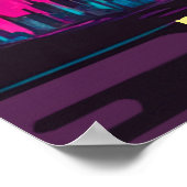 Donkere metropolis tiener/Kind kamer Poster (Hoek)