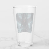 Donkere, middeleeuwse draak glas (Achterkant)