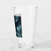 Donkere, middeleeuwse draak glas (Links)