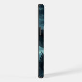 Donkere, middeleeuwse draak iPhone hoesje (Rechterkant)
