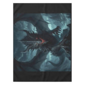 Donkere, middeleeuwse draak tafelkleed (Voorkant)