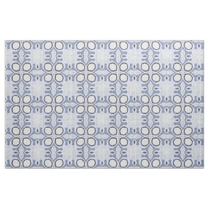 Donkere, middelgrote, blauwe balibatik patroon stof