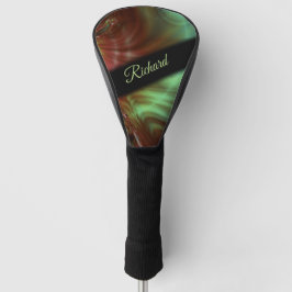 Donkere middelnaam golfheadcover