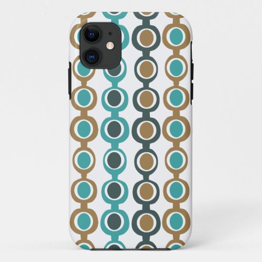 Donkere midden-eeuw moderne keten Case-Mate iPhone case (Achterkant)