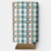 Donkere midden-eeuw moderne keten seltzer blikjeskoeler (Achterkant)