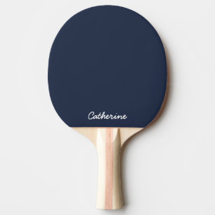 Donkere Middennacht Blauwe Aangepaste Ping Pong Pa Tafeltennisbatje