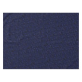Donkere Midnight Indigo Blue Glitter Tafelkleed (Voorkant (Horizontaal))