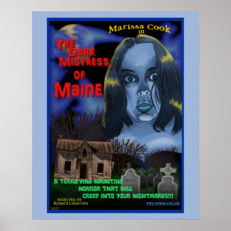 Donkere mistress van hoofdfilm-poster poster
