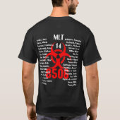 Donkere MLT2 T-shirt (Achterkant)