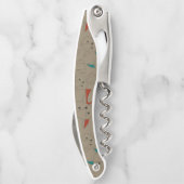 Donkere modus Fox Cartoon Kurkentrekker (Achterkant)