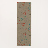 Donkere modus Fox Cartoon Yogamat (Achterkant)