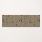 Donkere modus Fox Cartoon Yogamat (Voorkant (horizontaal))