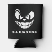 Donkere monstergezicht blikjeskoeler (Voorkant)