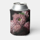Donkere Moody Botanicals: Roze Asters Blikjeskoeler (Blikje Achterkant)