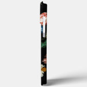 Donkere Moody Floral met zwarte achtergrond Case-Mate iPhone Case (Achterkant / Links)