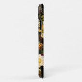 Donkere Moody Florals Antiek winterbloemen Case-Mate iPhone Case (Achterkant/rechts)