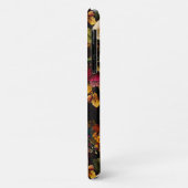 Donkere Moody Florals Antiek winterbloemen Case-Mate iPhone Case (Achterkant/links)