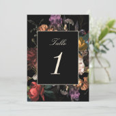 Donkere Moody Romantic Dutch Weddenschappen Table  (Staand voorkant)