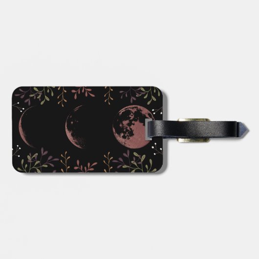 Donkere motorfase bagagelabel (Achterkant horizontaal)